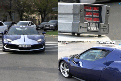 Bakıda saxlanılan 850 minlik “Ferrari” kimindir? - VİDEO