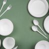 wasteful disposable utensils composition