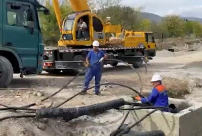“Azərişıq” Zəngilanda yenidənqurma işlərini davam etdirir - VİDEO