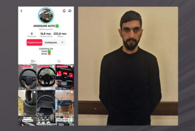 "TikTok"da dələduzluq edən şəxs saxlanıldı