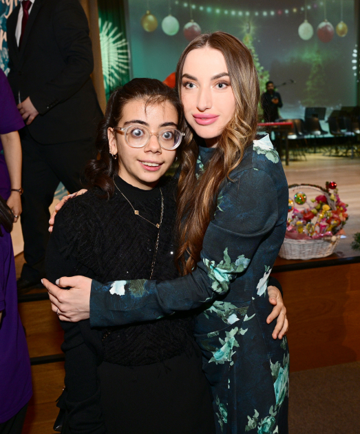 Leyla və Alyona Əliyevalar DOST İnklüziv İnkişaf və Yaradıcılıq Mərkəzində – FOTOLAR