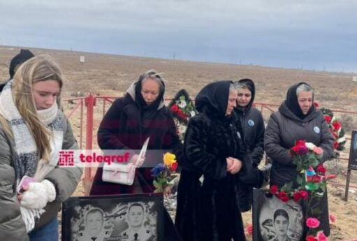 AZAL-ın qəzaya uğrayan təyyarəsində həlak olanların yaxınları Aktauya getdi – VİDEO