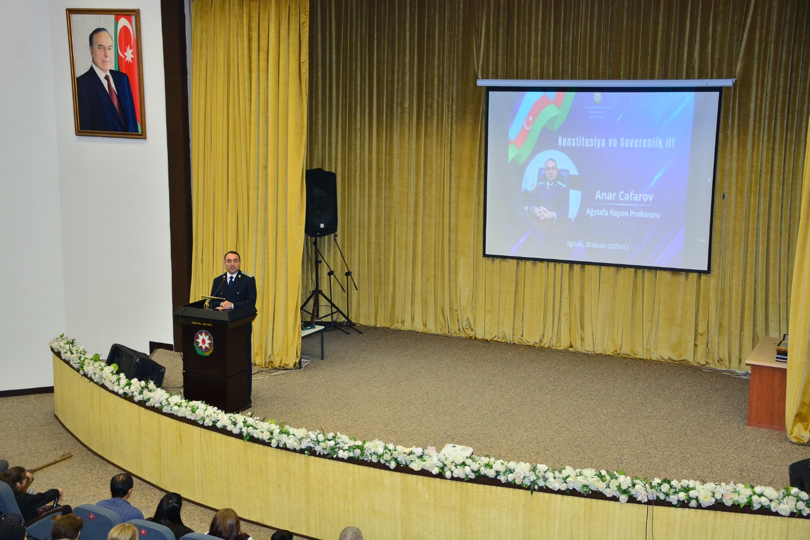 Ağstafada “Konstitusiya və Suverenlik ili” mövzusunda ümumrayon tədbiri keçirildi - FOTOLAR 4 Ağstafada “Konstitusiya və Suverenlik ili” mövzusunda ümumrayon tədbiri keçirildi - FOTOLAR