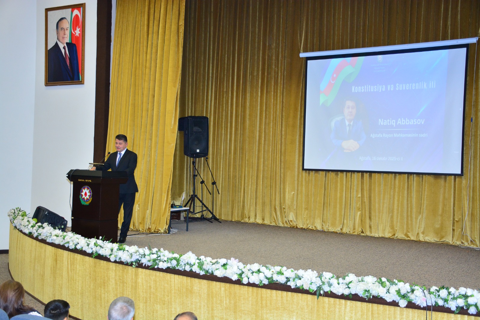 Ağstafada “Konstitusiya və Suverenlik ili” mövzusunda ümumrayon tədbiri keçirildi - FOTOLAR 5 Ağstafada “Konstitusiya və Suverenlik ili” mövzusunda ümumrayon tədbiri keçirildi - FOTOLAR