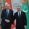 AA 20251211 39956790 39956788 CUMHURBASKANI ERDOGAN TURKMENISTANA GELDI
