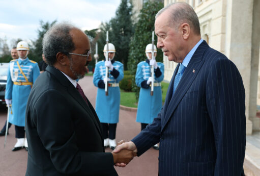 Ərdoğan Həsən Şeyx Mahmudla görüşdü