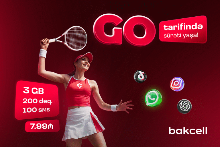 Bakcell bonuslarla zəngin yeni “GO” tariflərini təqdim edir