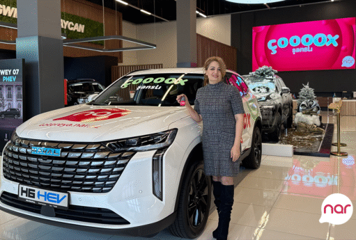 “Nar”ın “Çoox Şanslı” lotereyasında 7-ci avtomobil uduldu