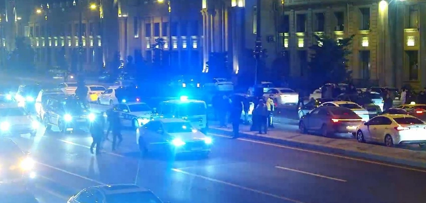 Heydər Əliyev prospektində sıxlıq yarandı