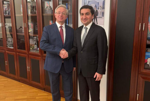 Hacıyev-Qaluzin görüşündə diqqətçəkən detal: 40 illik taktika dəyişdi 17 Hacıyev-Qaluzin görüşündə diqqətçəkən detal: 40 illik taktika dəyişdi