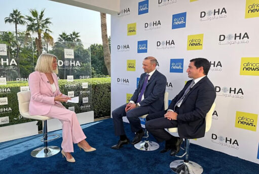 Hacıyev və Qriqoryan birlikdə “Euronews”a müsahibə verdi - VİDEO 14 Hacıyev və Qriqoryan birlikdə “Euronews”a müsahibə verdi - VİDEO