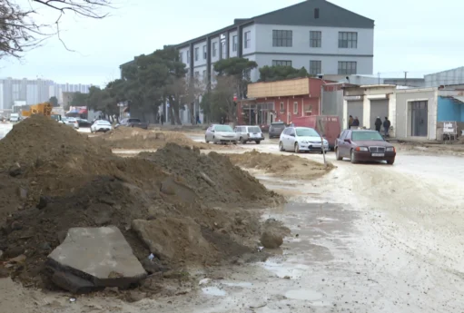 3 aydır davam edir: bu yolda təmir nə zaman bitəcək? – VİDEO