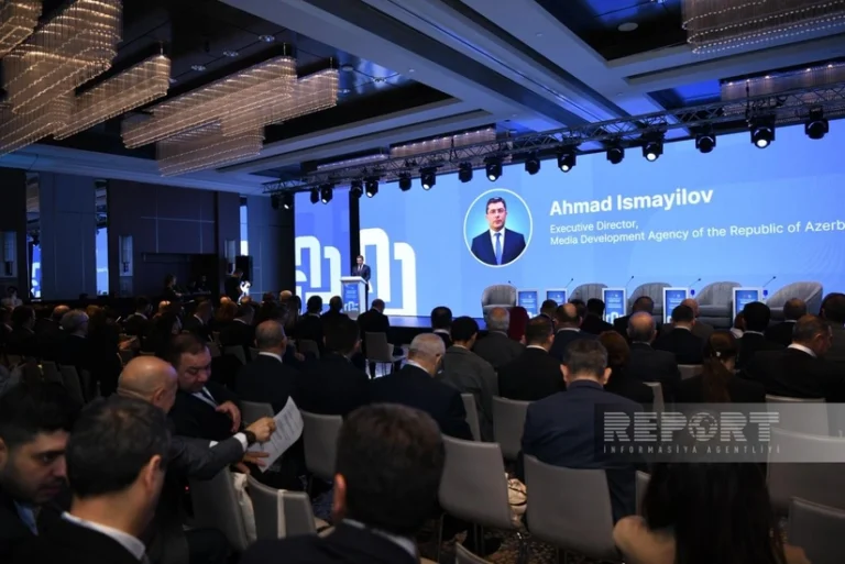 Azərbaycan-Gürcüstan Media Forumu keçirildi - FOTOLAR