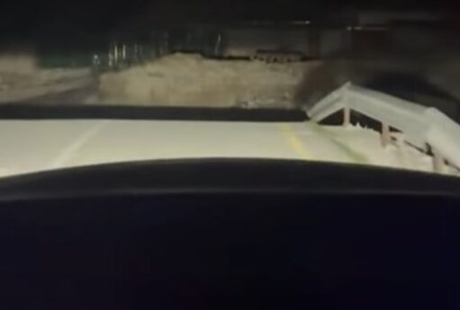 Bir saniyə tələssələr, uçurumdan aşağı düşəcəklər... - VİDEO