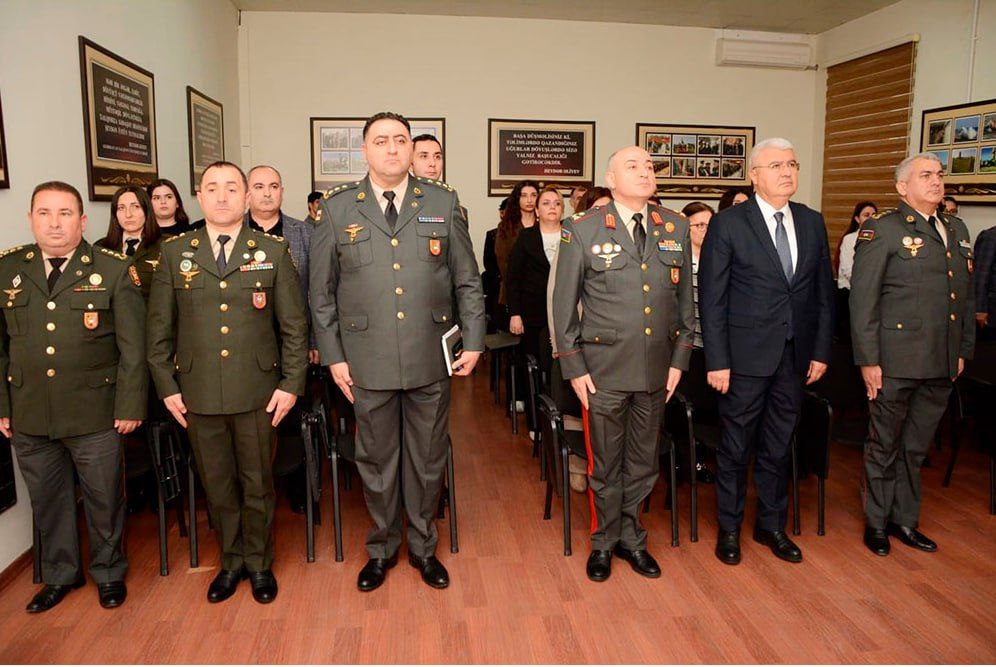 Polkovnik rütbəsində ilk dəfə görülən Ramil Səfərov anım tədbirində