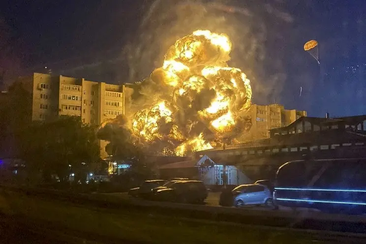 Moskvada polis maşını partladıldı: ölənlərin sayı artdı - VİDEO