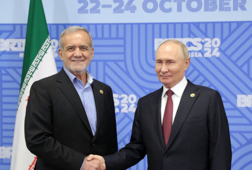 Putin Pezeşkianla müzakirə apardı