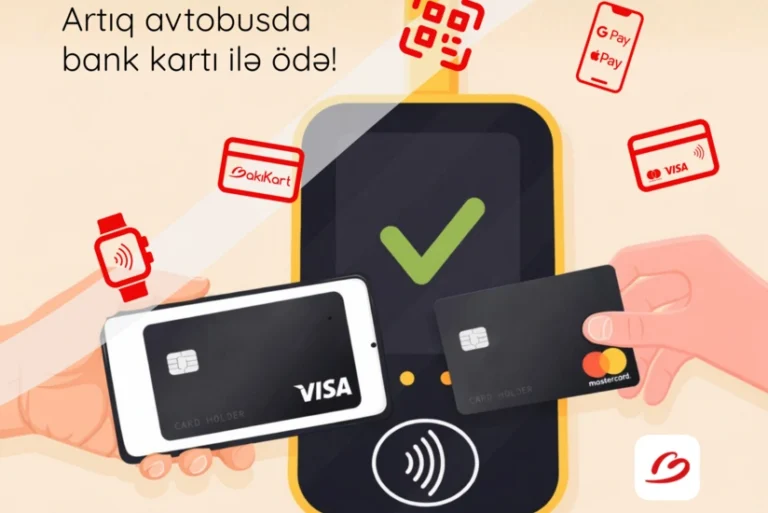 Bakıda avtobuslarda NFC ilə ödənişin tətbiqinə başlanılır