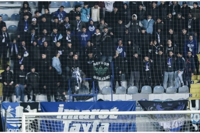 "Qarabağ" azarkeşlərinə görə cərimələndi