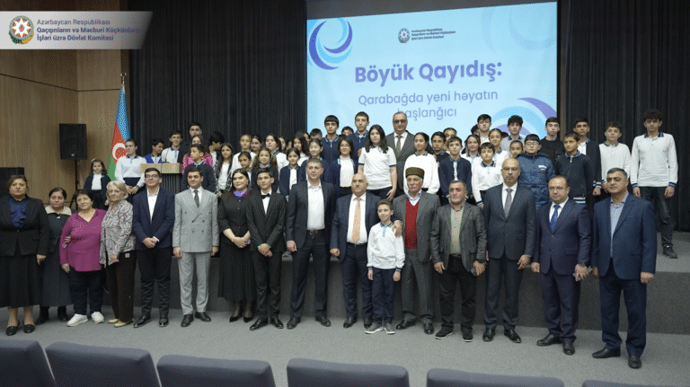 "Böyük Qayıdış: Qarabağda yeni həyatın başlanğıcı" adlı tədbir keçirildi - VİDEO