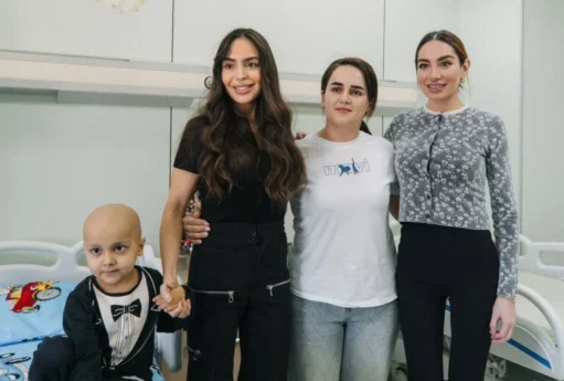 Leyla Əliyeva və Arzu Əliyeva Milli Onkologiya Mərkəzini ziyarət ediblər