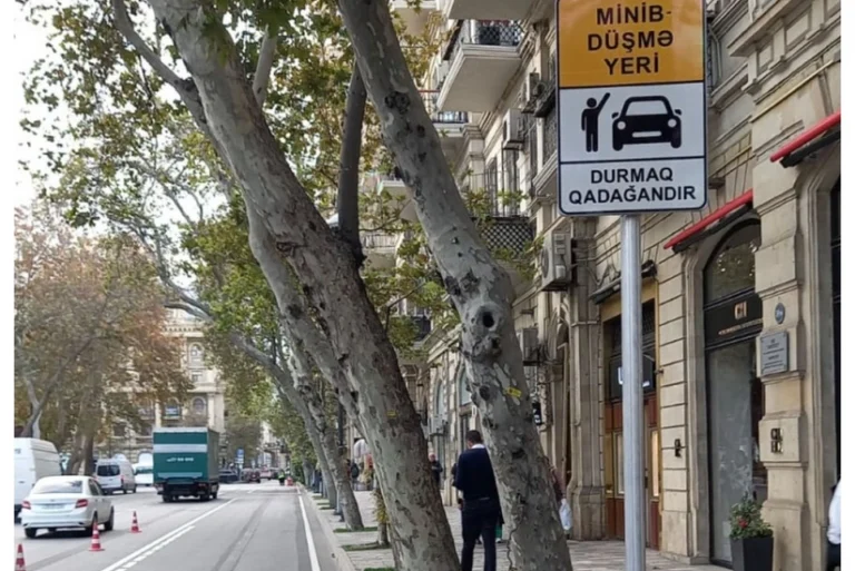 Bakının daha bir küçəsində minib-düşmə yeri yaradıldı