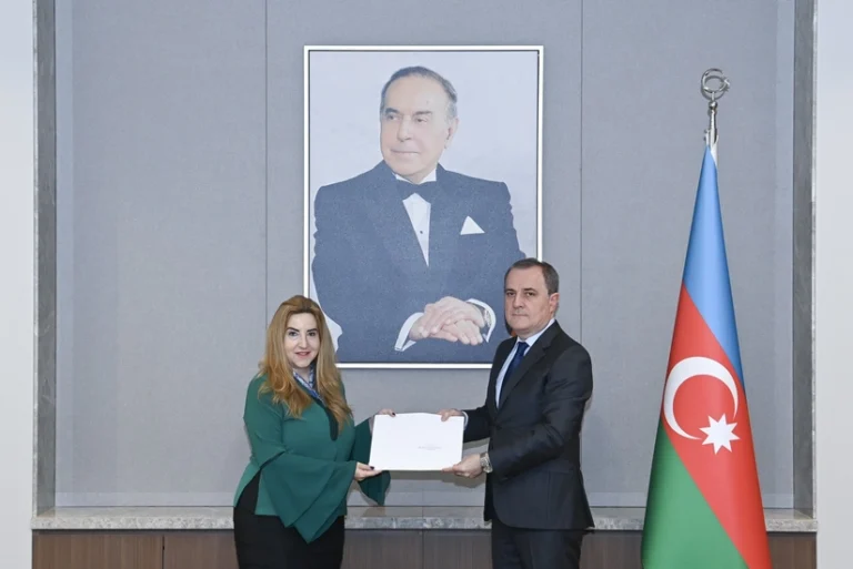 Ceyhun Bayramov Yunanıstan səfirini qəbul etdi - FOTOLAR