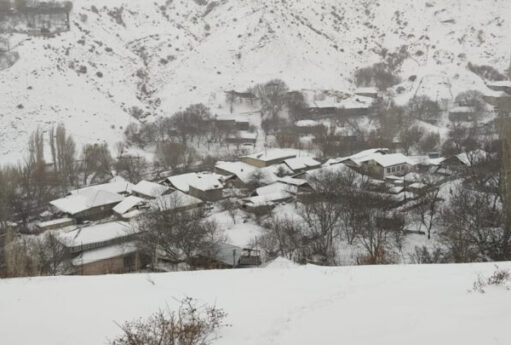 Şahbuz rayonuna 43 santimetr qar yağdı