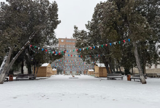 Şuşaya güclü qar yağdı: maraqlı görüntülər - FOTOLAR