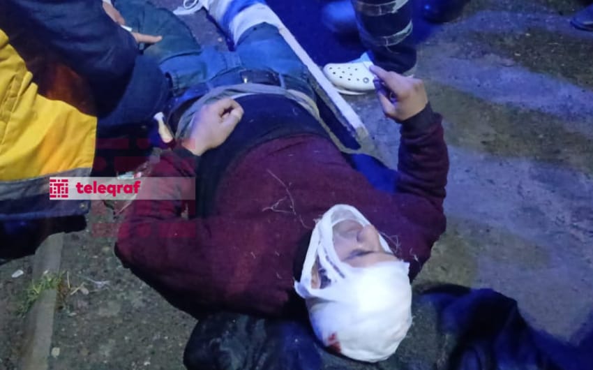 Ağdamda yolu keçən piyadanı avtomobil vurdu – FOTOLAR 3 4 12