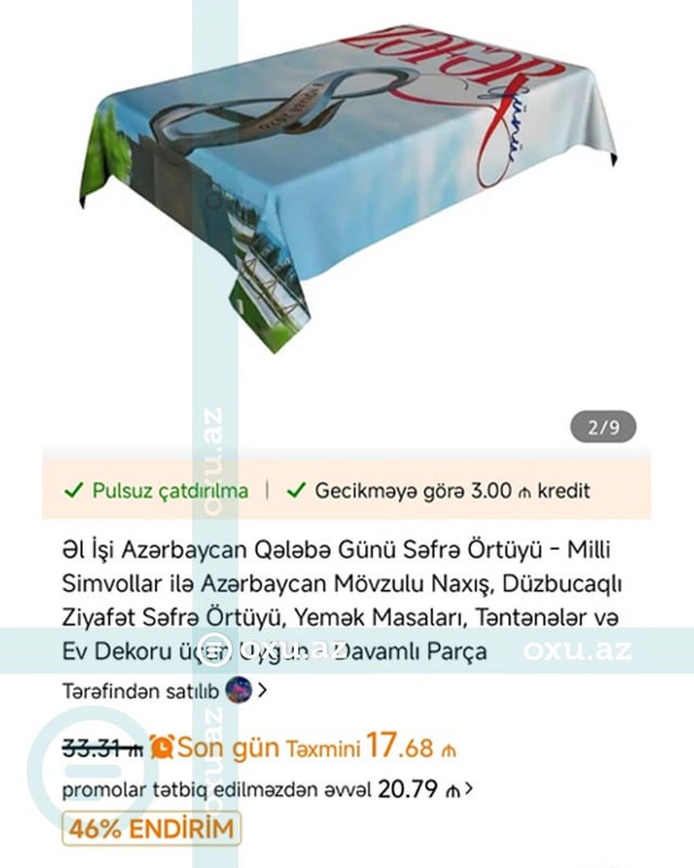 "Temu"da satılan məhsul azərbaycanlıları hiddətləndirdi - FOTO