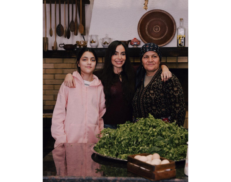 Leyla Əliyeva "Kənd həyatı"nın yeni buraxılışında çəkildi – VİDEO