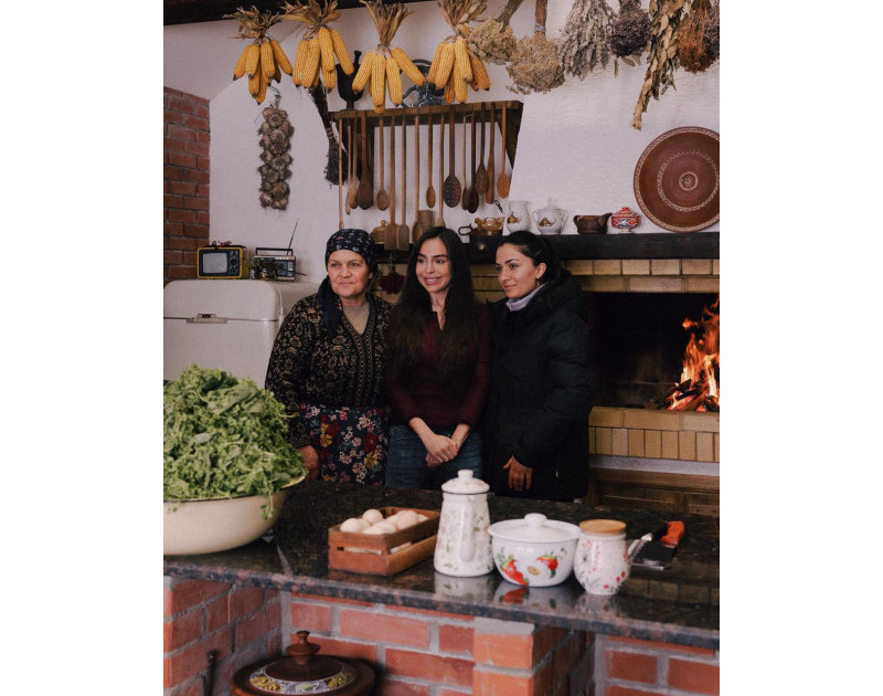 Leyla Əliyeva "Kənd həyatı"nın yeni buraxılışında çəkildi