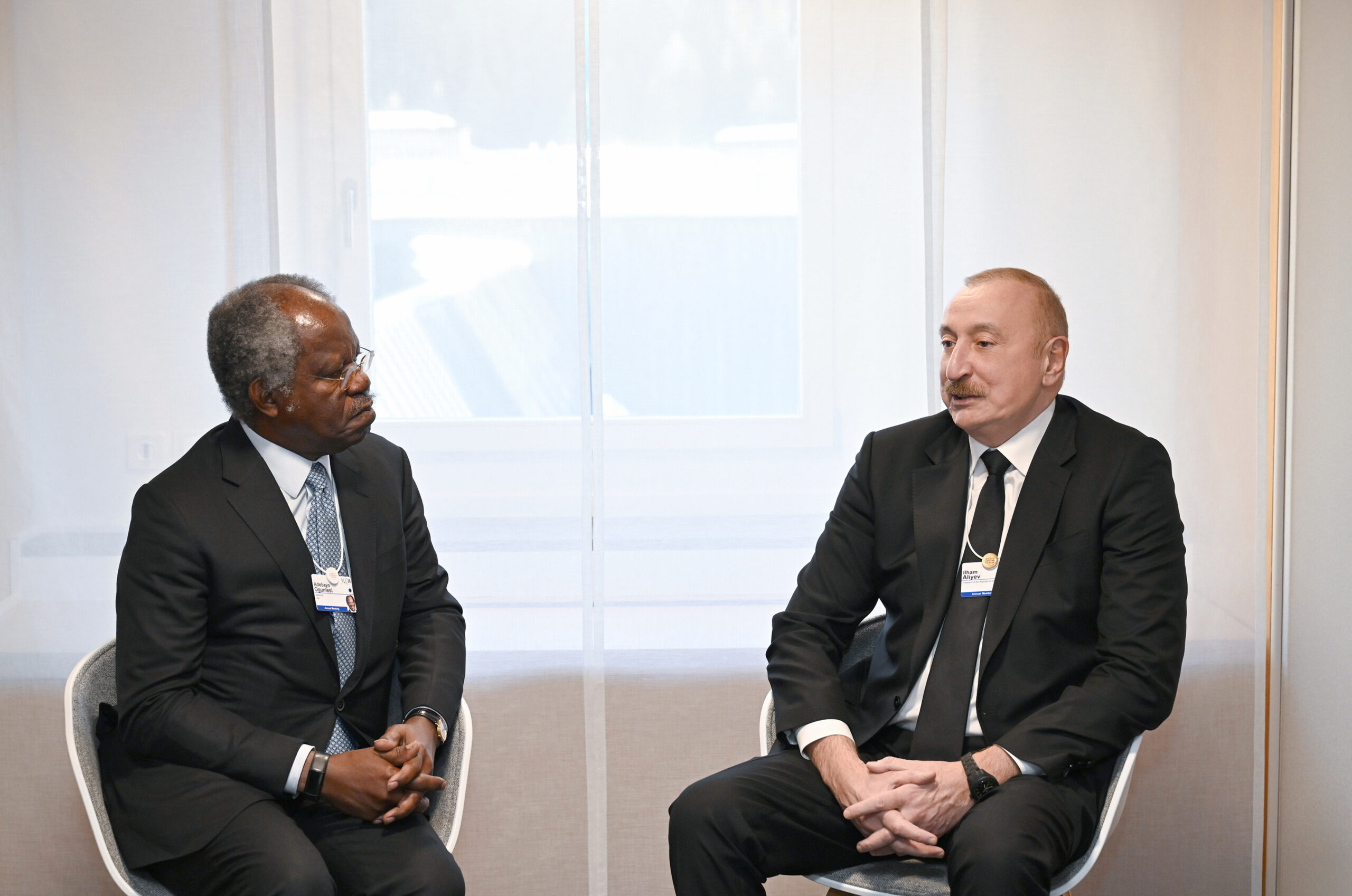 Prezident İlham Əliyev Larri Fink və Adebayo Oqunlesi ilə görüşdü 5 Prezident İlham Əliyev Larri Fink və Adebayo Oqunlesi ilə görüşdü