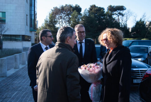 Radmila Şekerinska Azərbaycana gəldi