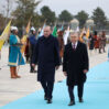 AA 20260129 40401671 40401654 CUMHURBASKANI ERDOGAN OZBEKISTAN CUMHURBASKANI MIRZIYOYEVI RESMI TORENLE KARSILADI