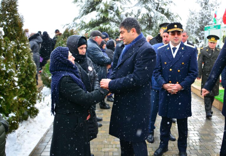 Ağstafada 20 Yanvar faciəsinin 36-cı ildönümü qeyd olundu - FOTOLAR