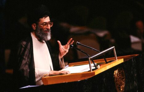 President Ali Khamenei in 42nd United Nations General Assembly 1