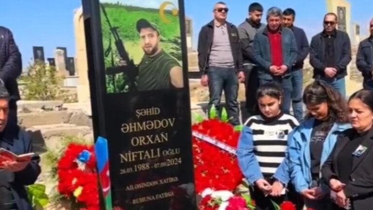 Rusiya-Ukrayna müharibəsində həlak olmuşdu, şəhid kimi dəfn edildi - VİDEO