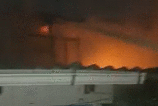 Beyləqanda yataqxanada yanğın - VİDEO