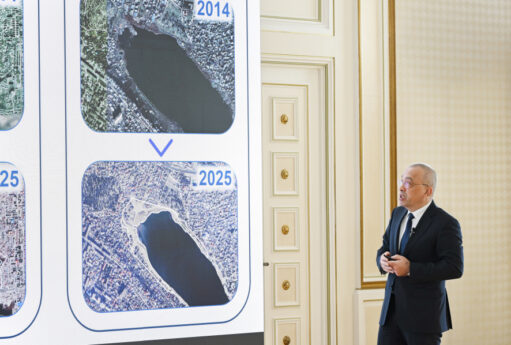 Sədrdən Prezidentə: Bu səbəbdən evlərə ziyan dəyir