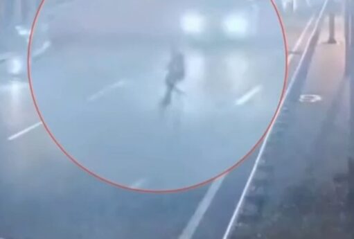 Bakıda qadının öldüyü hadisənin anbaan VİDEOSU