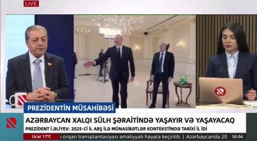 “Prezidentin çıxışı son 30 ilə bir baxış idi” – VİDEO 1 gr 1
