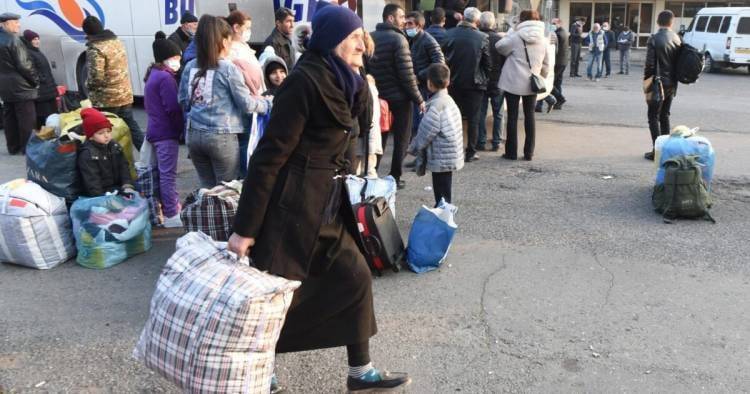 Qarabağdan gedən ermənilər Qazaxa “yaxınlaşdılar”