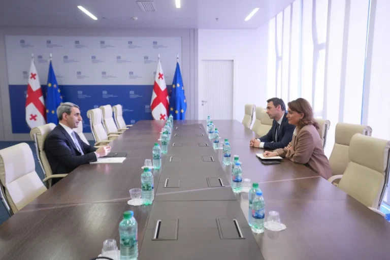 Tbilisidə BTQ dəmir yolu müzakirə olundu - FOTOLAR