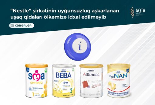 Həmin uşaq qidaları Azərbaycana idxal edilməyib