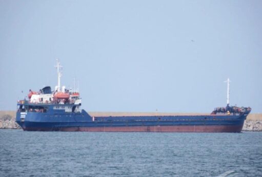 İranın yük gəmisi Xəzərdə qəzaya uğradı