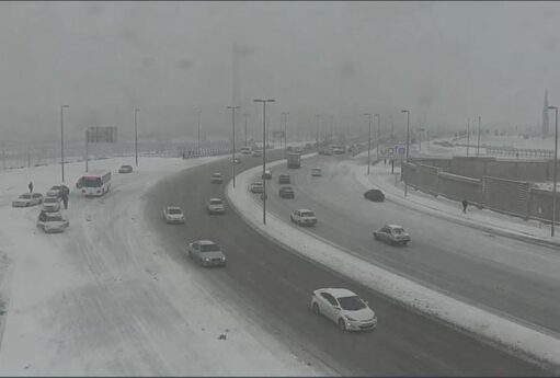 DİN qarlı havaya görə gücləndirilmiş iş rejiminə keçdi - VİDEO