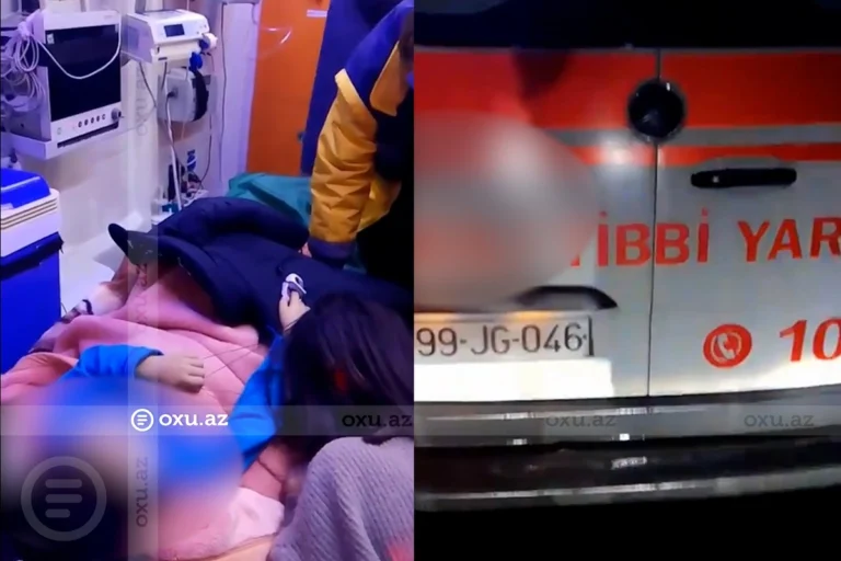 Tovuzda təcili yardım ağır xəstə olan azyaşlını yolda düşürüb? - Rəsmi açıqlama