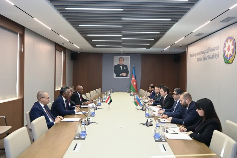 Azərbaycan və Sudan XİN-ləri arasında siyasi məsləhətləşmələr... - FOTOLAR